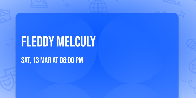 Fleddy Melculy — muziek in Leeuwarden