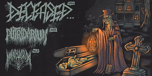 Deceased… + Putridarium + Mancuerda — muziek in Leeuwarden